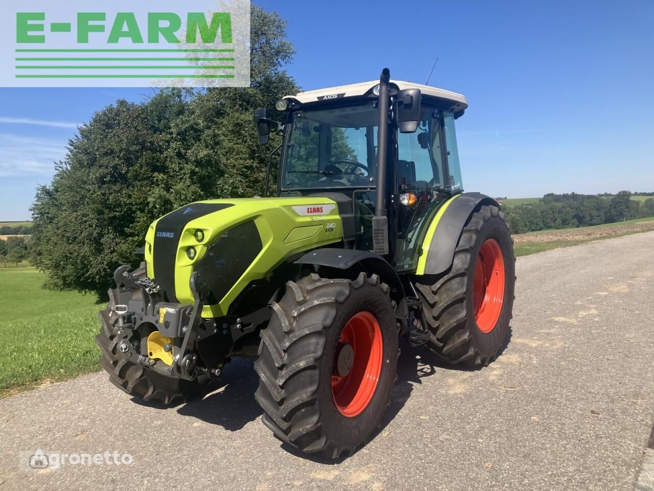 Claas axos 240 tractor de ruedas