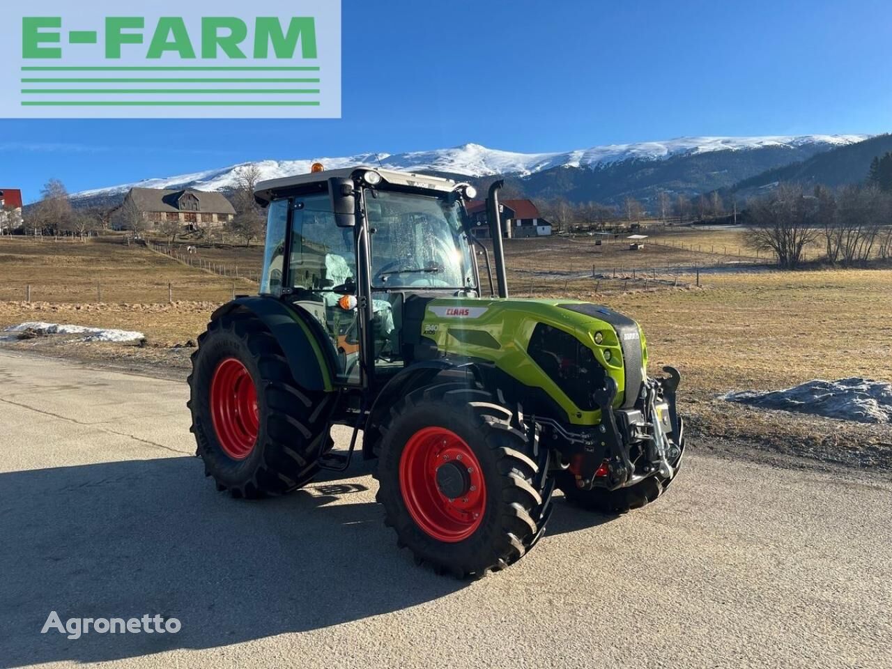 Claas axos 240 wheel tractor