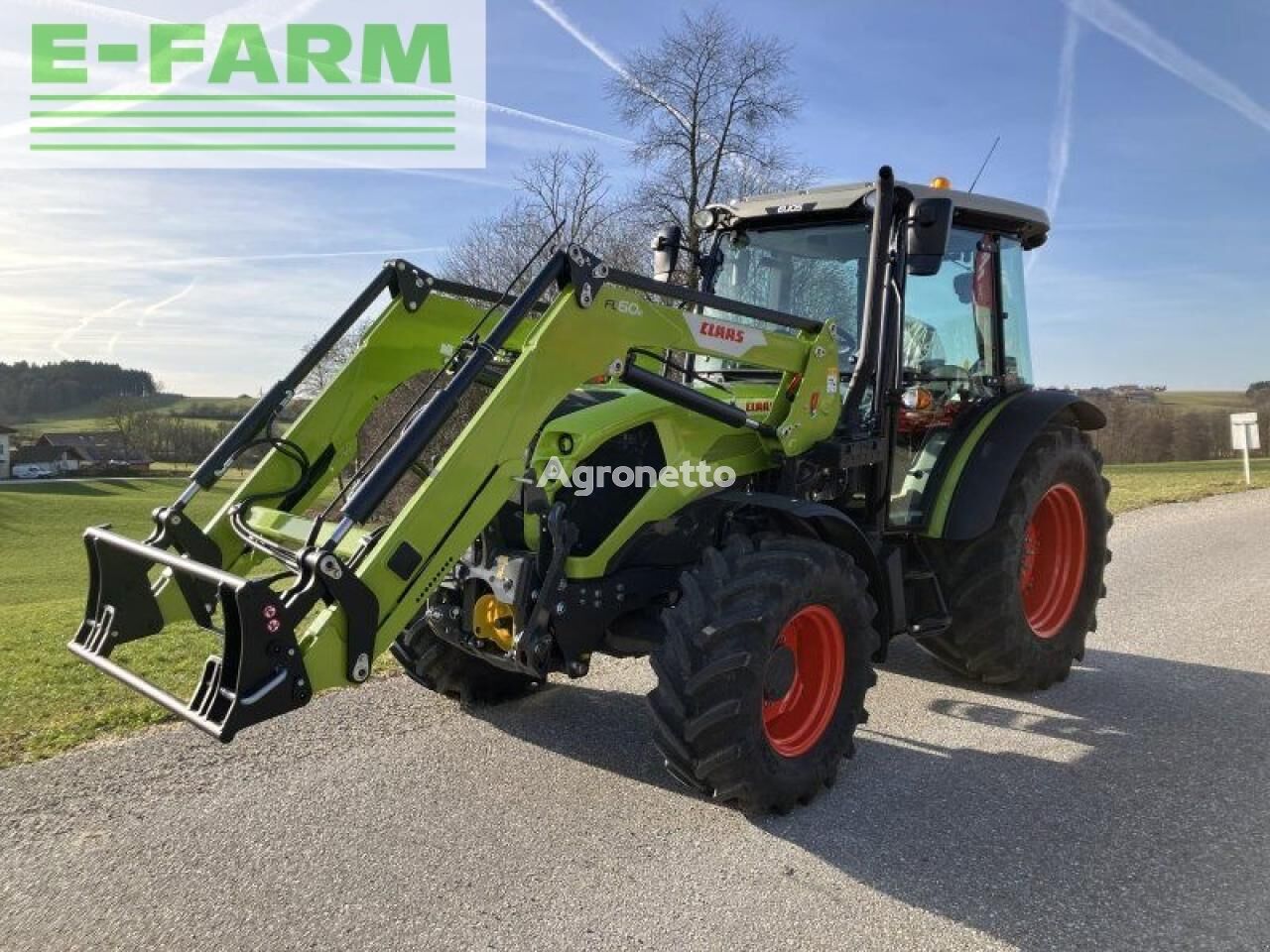 tracteur à roues Claas elios 320