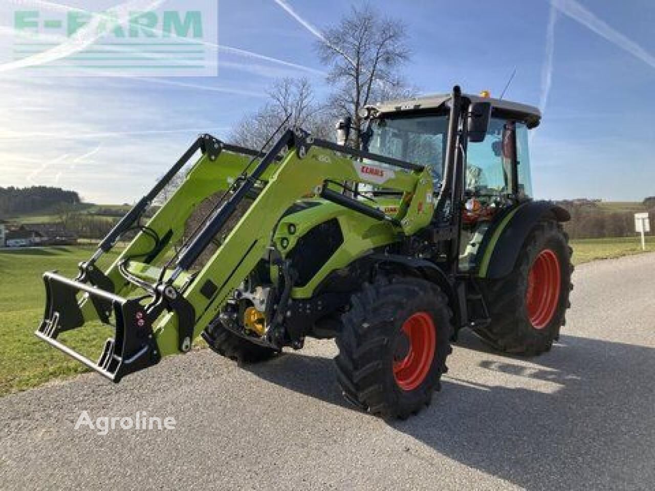 Tracteur à roues Claas elios 320 - Agroline
