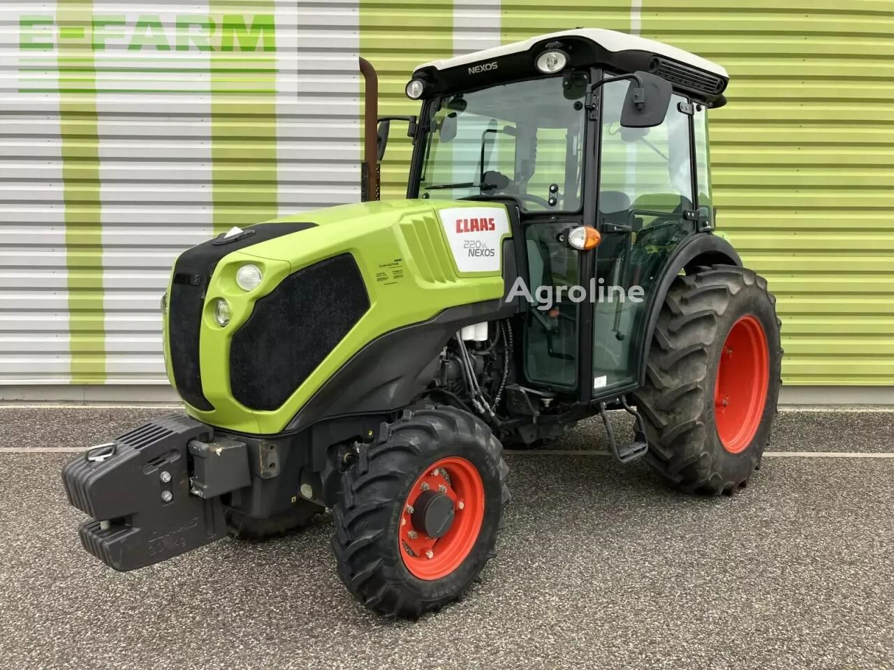 Claas nexos 220 vl cabine wheel tractor - Agroline