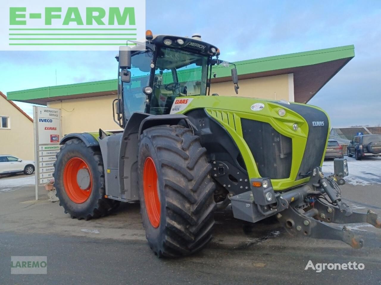 Claas xerion 4000 vc wheel tractor