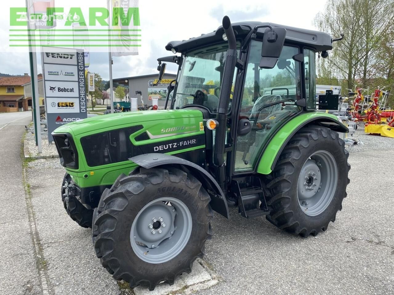 轮式拖拉机 Deutz-Fahr 5080d keyline