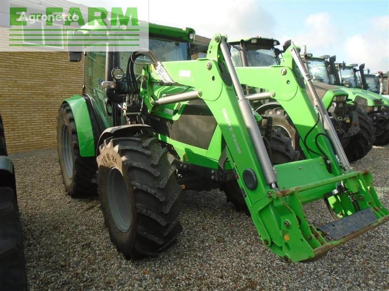 Deutz-Fahr 5110 gs stoll fz20 frontlæsser kun 1197 timer Radtraktor