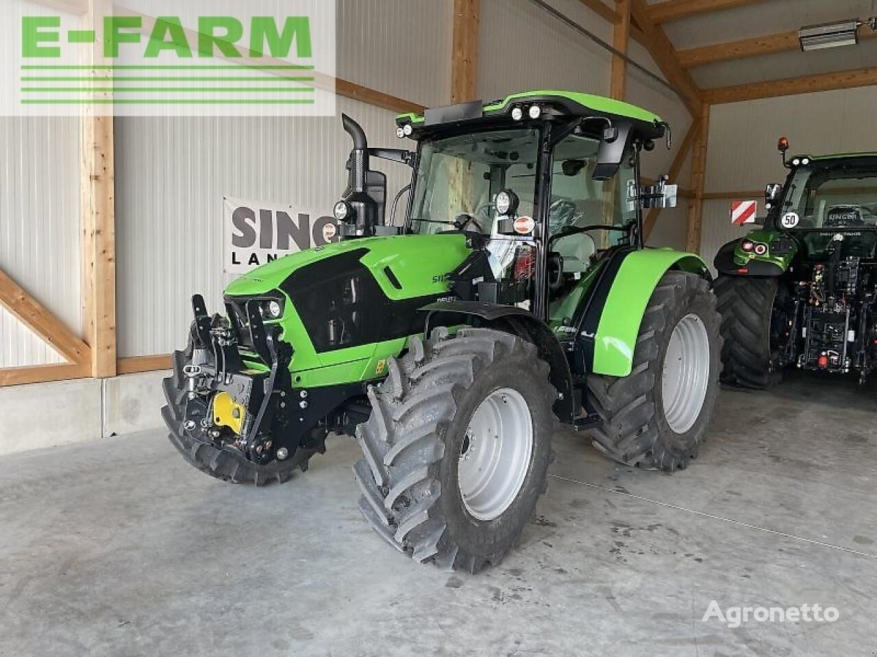 kolesový traktor Deutz-Fahr 5115 gs mit frontlader