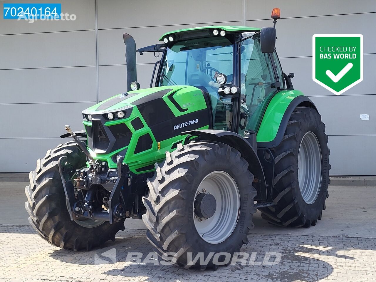 Deutz-Fahr 6175 TTV 4X4 FH - 6185 - AGROTRON traktor på hjul