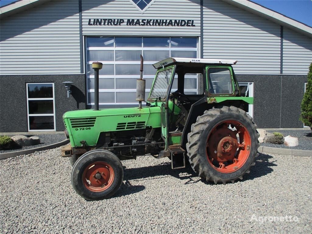 Deutz-Fahr 7206 Gode bagdæk Radtraktor