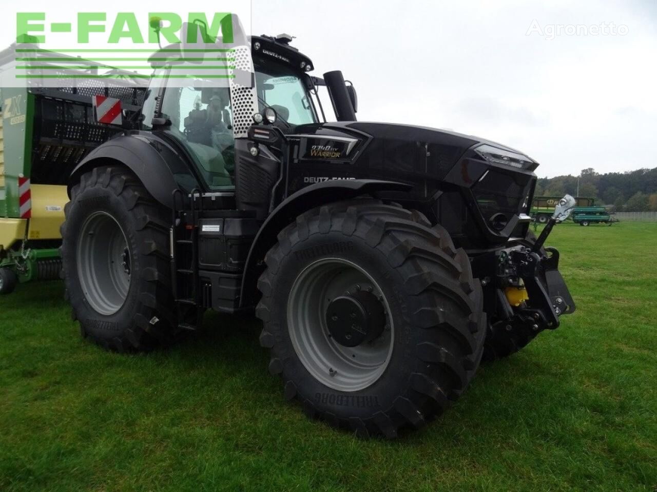 Deutz-Fahr 9340 ttv warrior schwarz wheel tractor