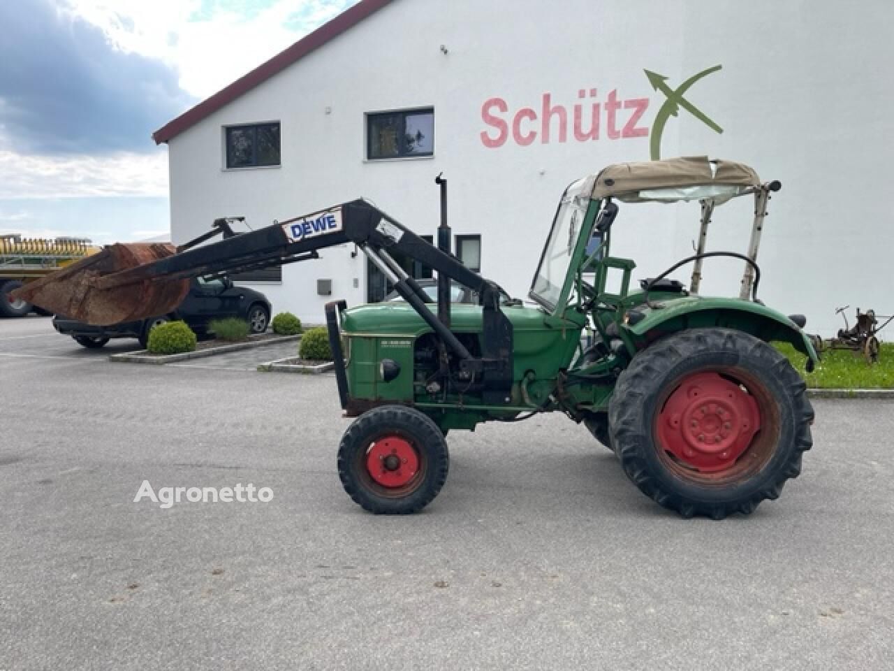 Deutz-Fahr D 4005 mit Frontlader / Oldtimer ホイールトラクター - Agronetto