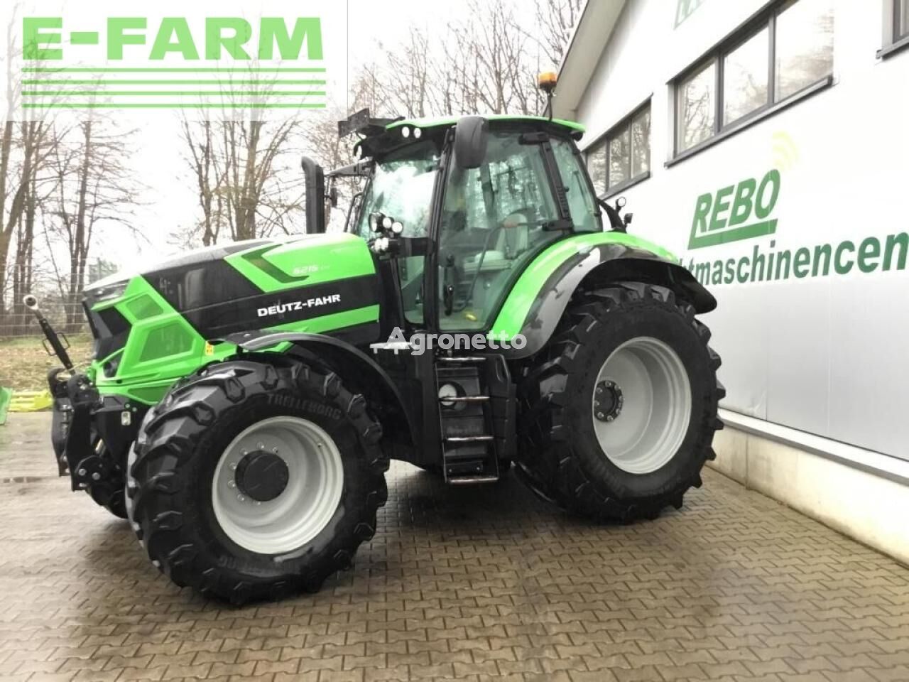 Deutz-Fahr agrotron 6215 ttv wielen trekker