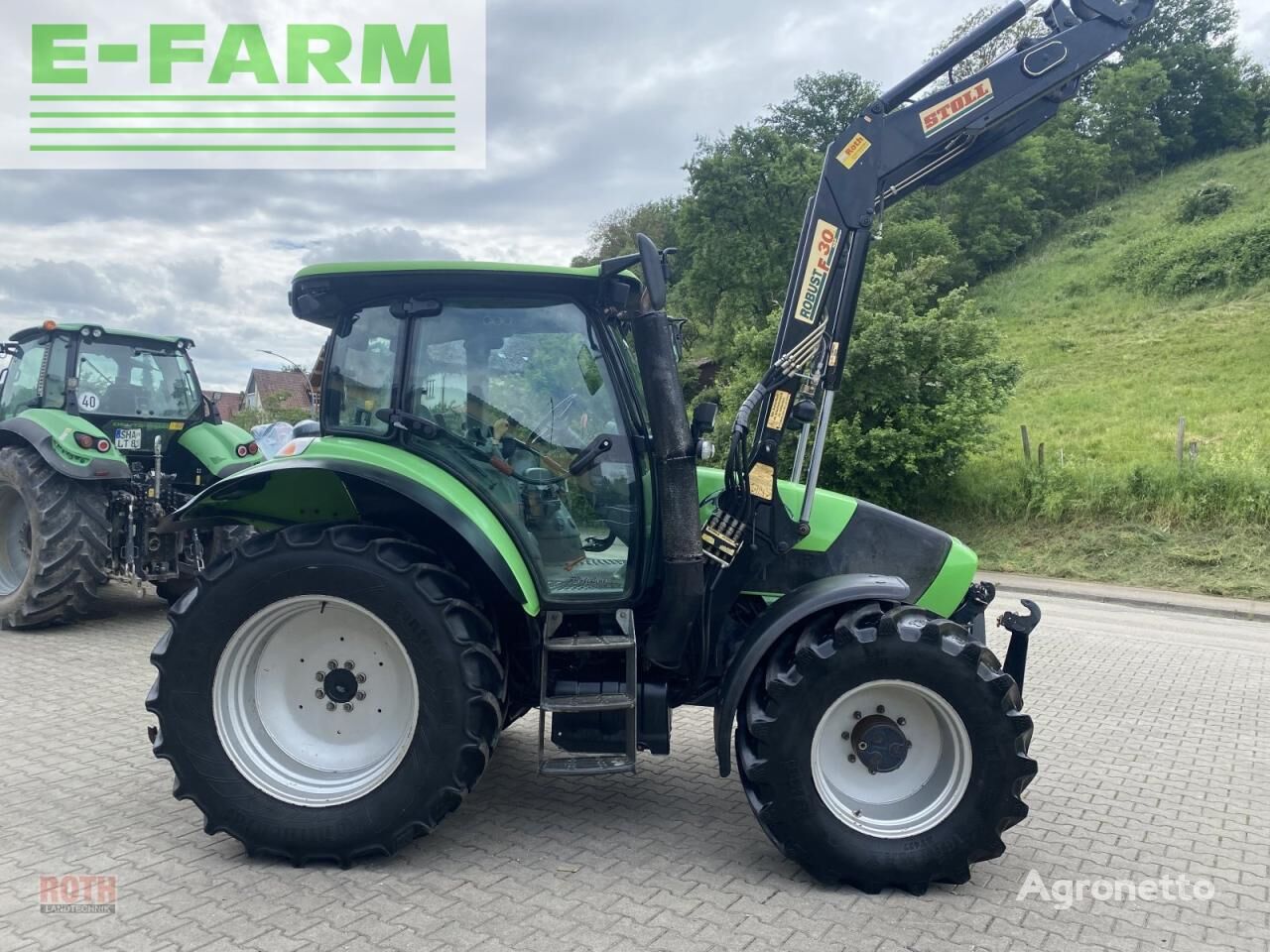 Deutz-Fahr agrotron k 100 profiline tractor de ruedas