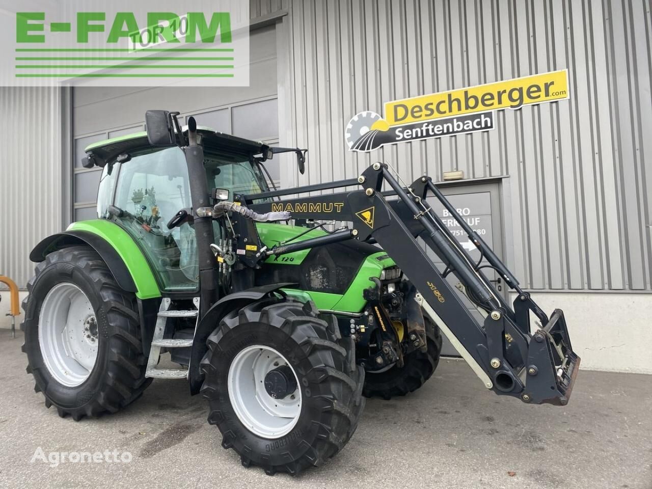 Deutz-Fahr agrotron k 120 premium wheel tractor