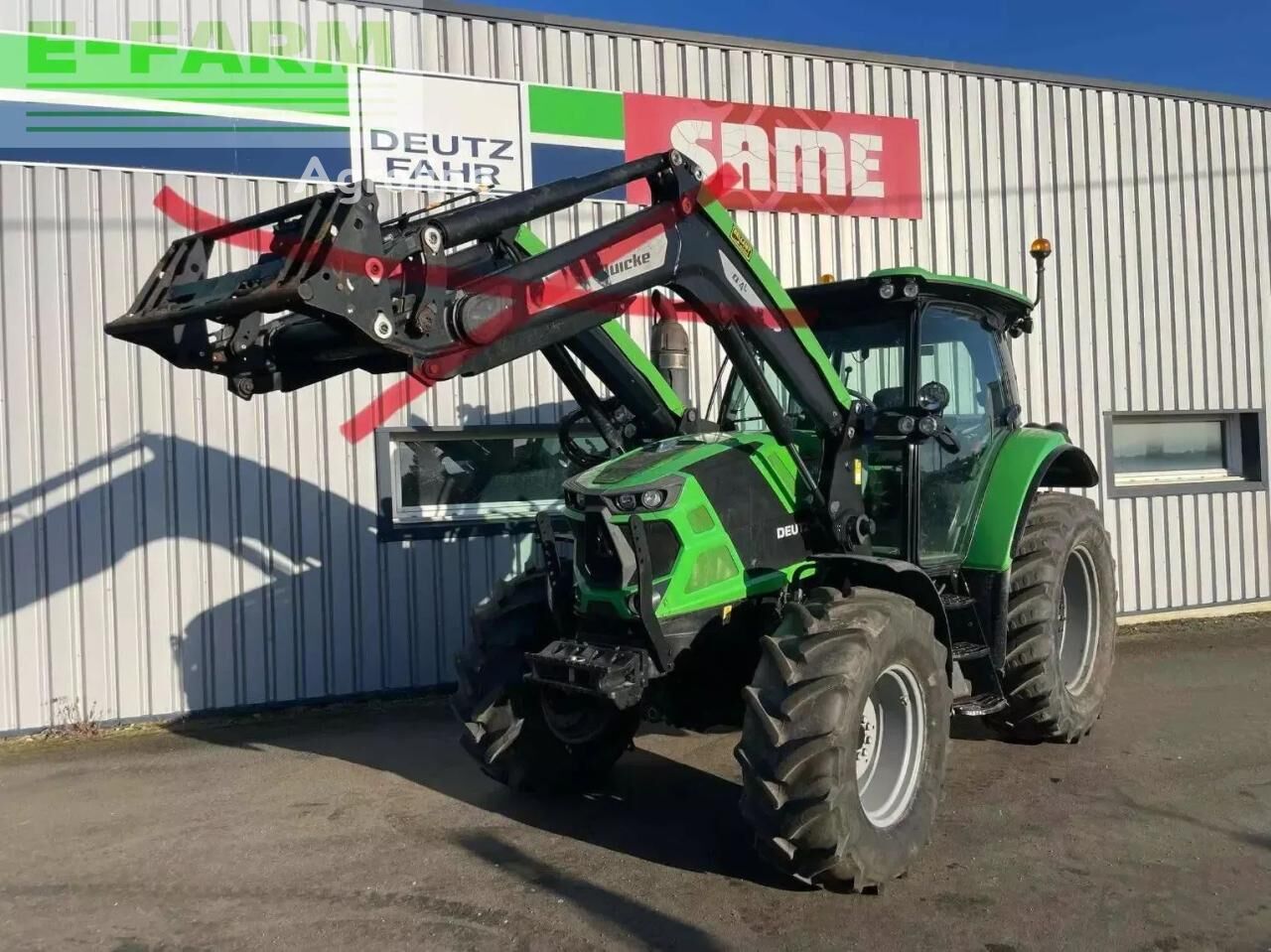Deutz-Fahr tracteur agricole serie6ttvagrotron 6120 ttv (c) d wheel tractor - Agroline