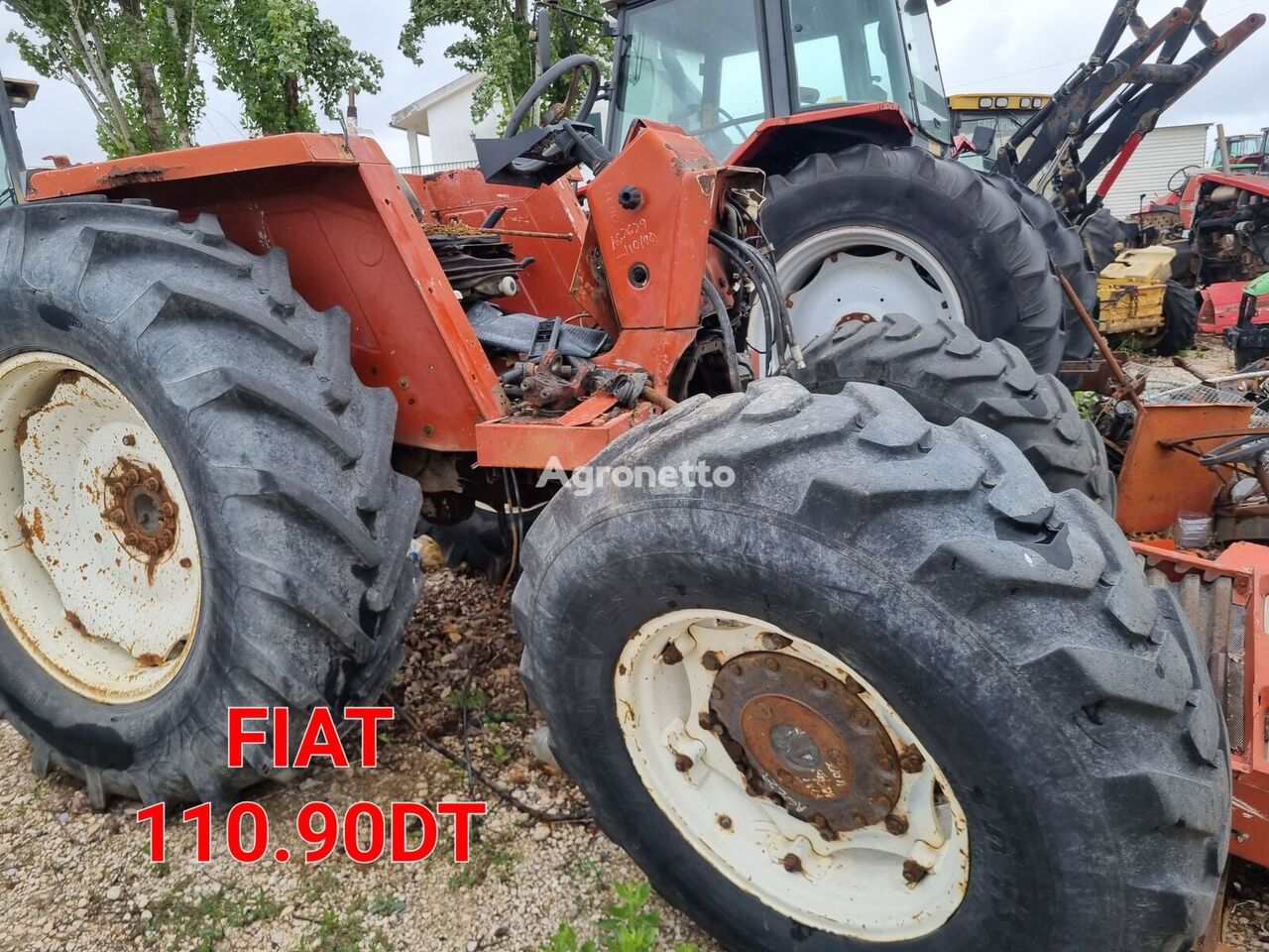 FIAT 110-90DT wheel tractor for parts