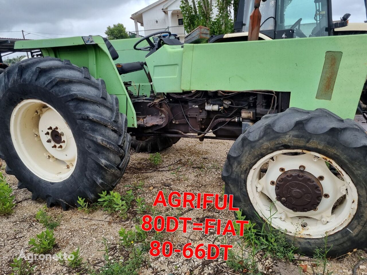 kolesový traktor FIAT Agriful 80 na náhradné diely