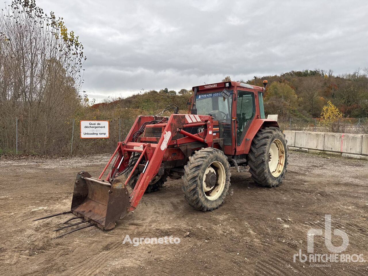 трактор колесный FIAT F100DT1 Tracteur Agricole