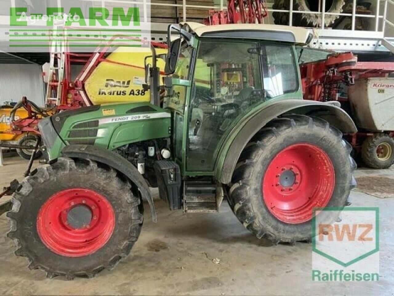 Fendt 209 vario tractor de ruedas