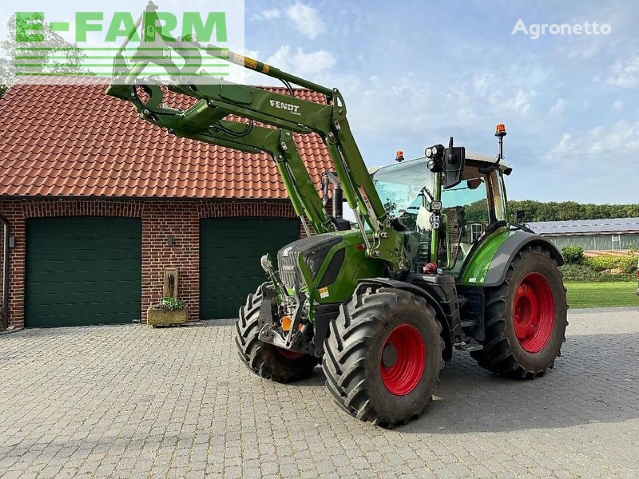 Fendt 314 profi setting 2 wielen trekker