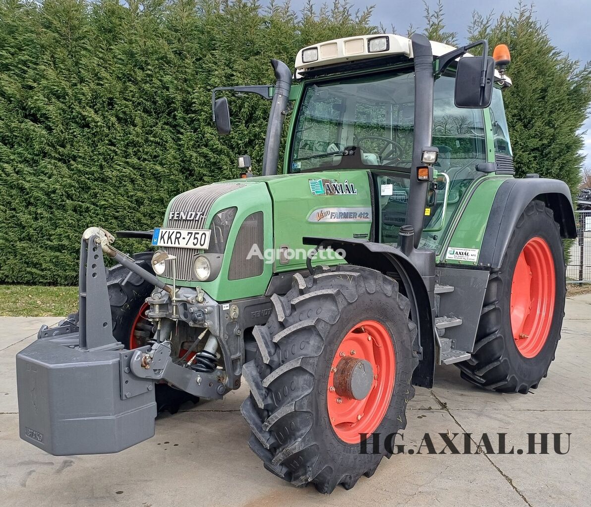 Fendt 412 Vario Tractor riteņtraktors