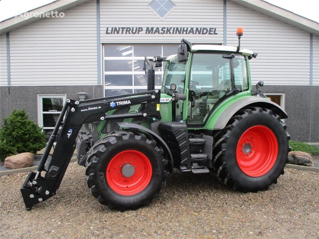 Fendt 514 Vario med frontlæsser og frontlift wheel tractor