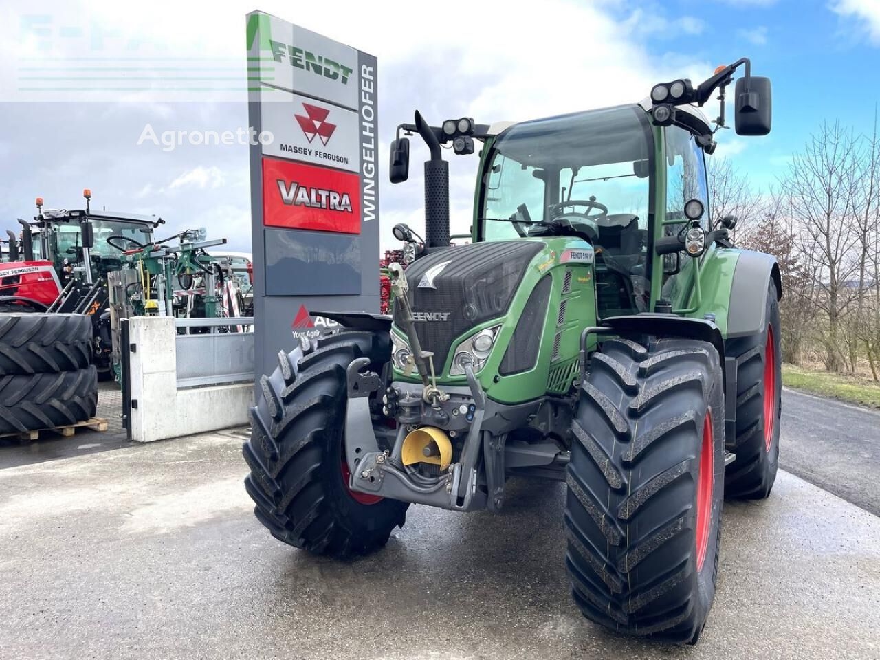 Трактор колесный Fendt 514 vario - Agronetto