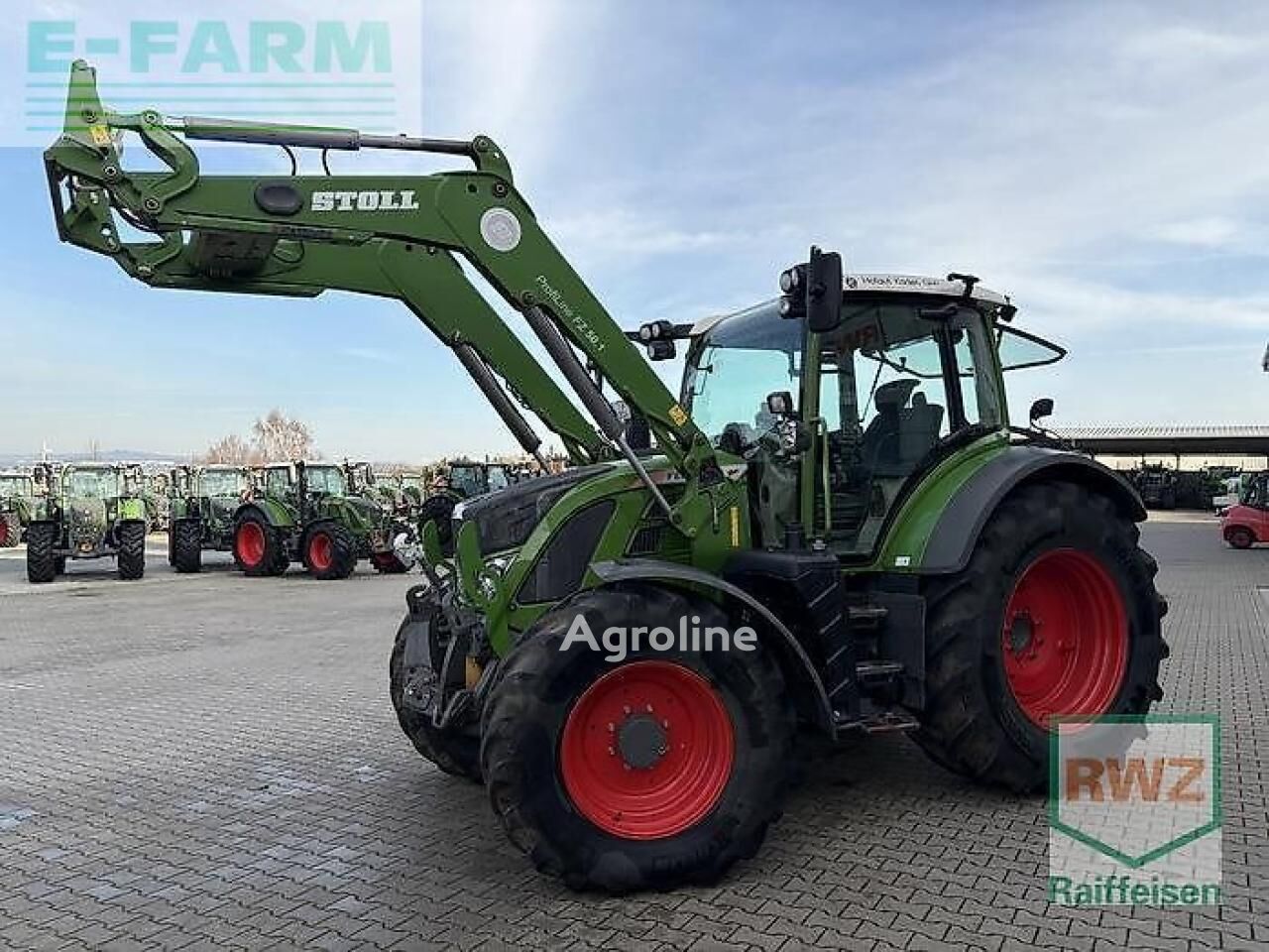 Fendt 514 vario s4 wheel tractor - Agroline