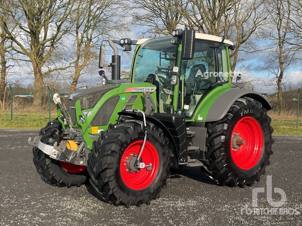 Fendt 516 VARIO S4 Profi Plus wheel tractor