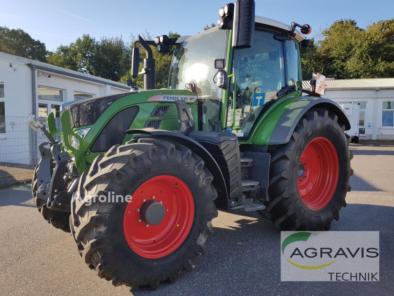 Tracteur à roues Fendt 516 Vario S4 - Agroline