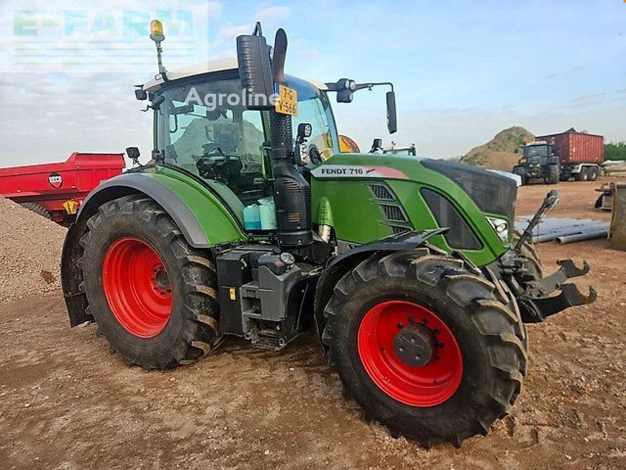 جرار بعجلات Fendt 716 s4 profi plus bandendruk wisselsysteem (714 718 720) - Agroline
