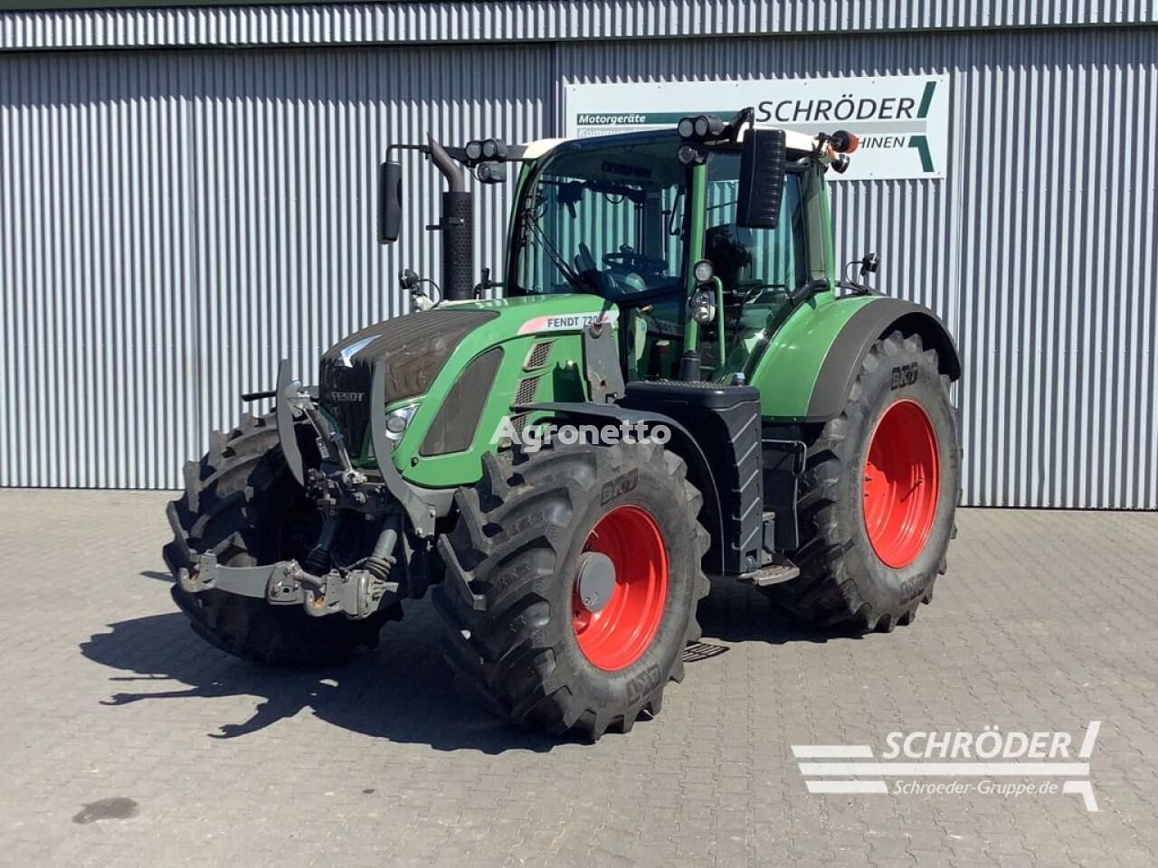 Fendt 720 SCR PROFI PLUS tractor de ruedas