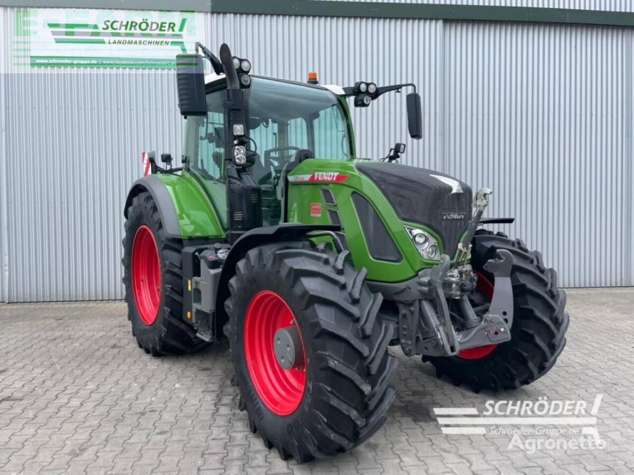 Fendt 720 gen6 profi plus wheel tractor