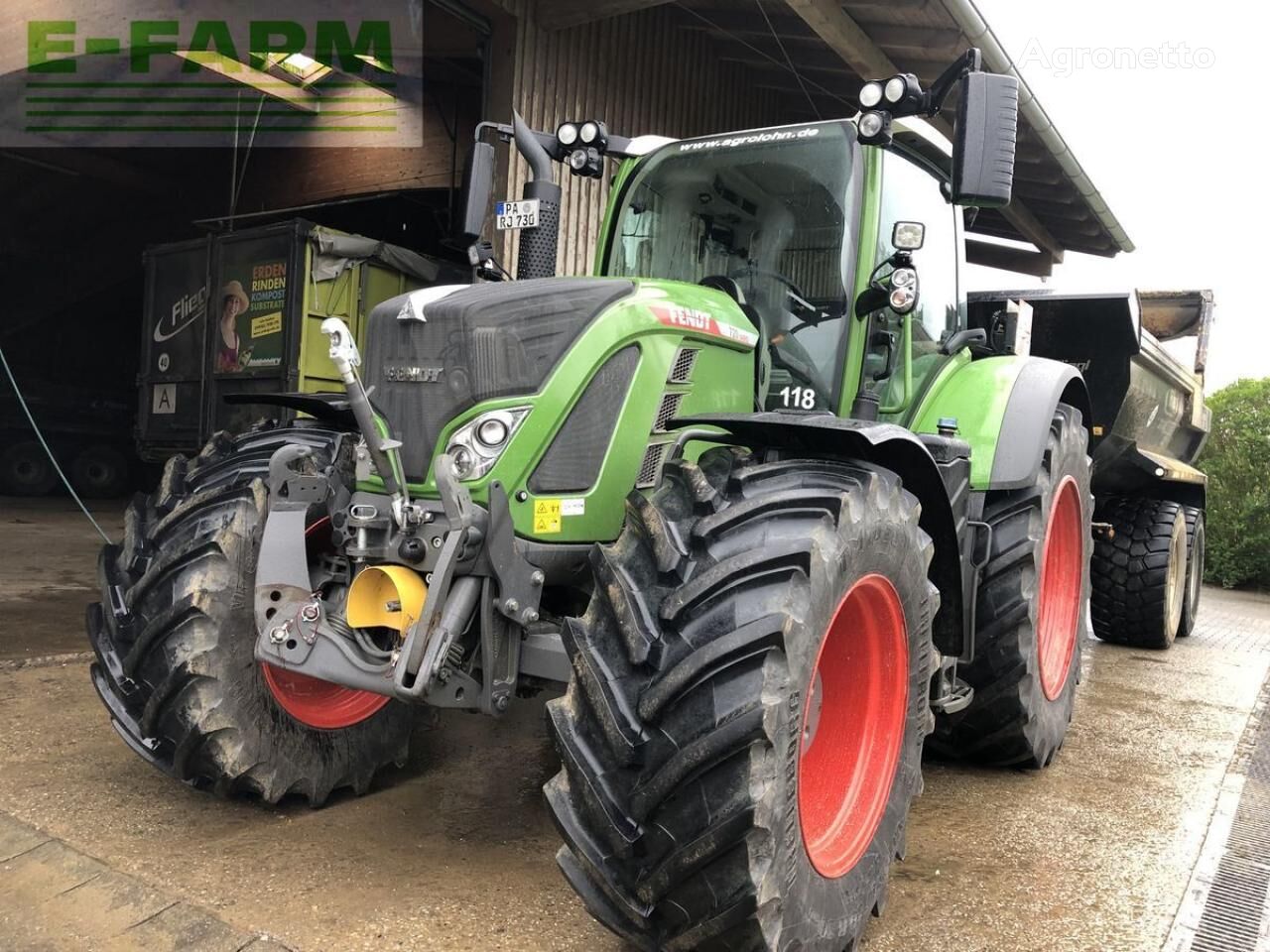 Fendt 720 vario profi Profi traktor na kotačima