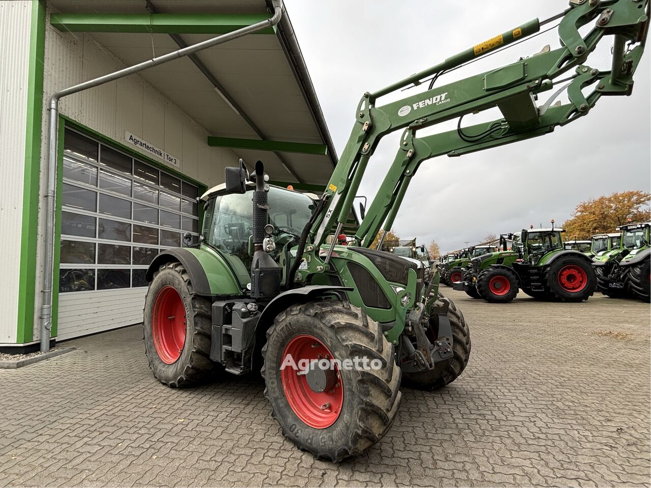 Fendt 722 Vario SCR tractor de ruedas