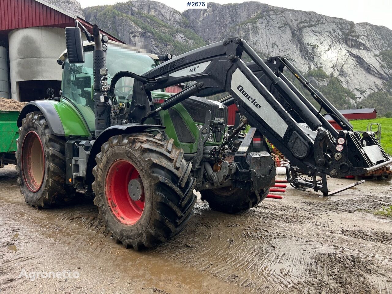 трактор колесный Fendt 724