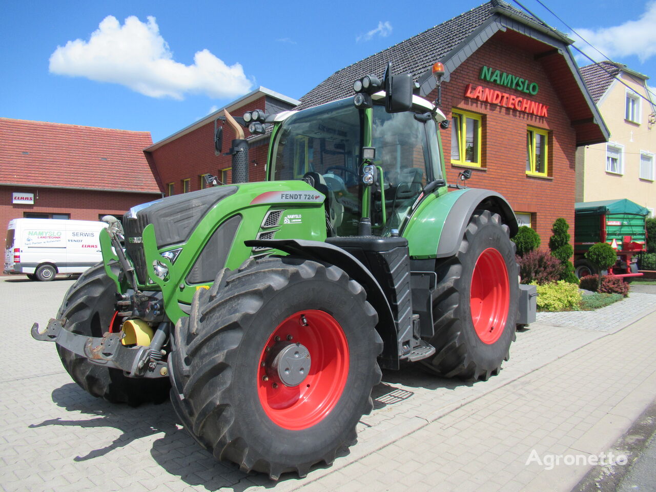 تراکتور چرخ دار Fendt 724 Vario S4 Profi Plus