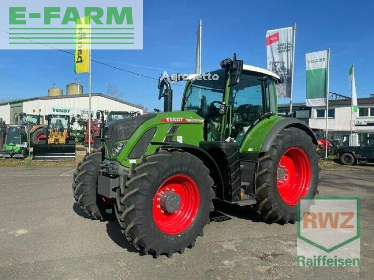 Fendt 724 gen6 profi plus wheel tractor