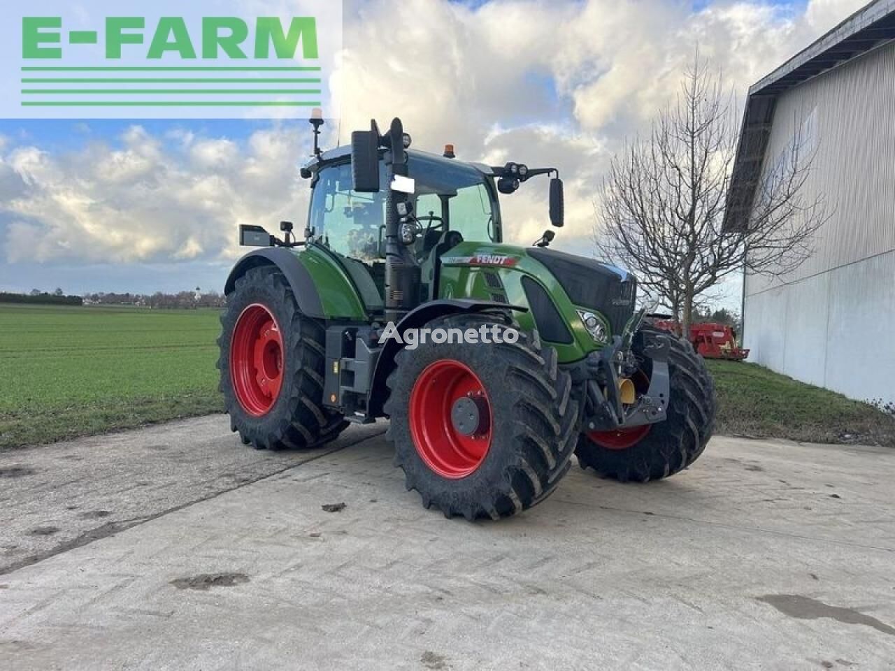 Fendt 724 gen6 profi+ setting 2 wheel tractor