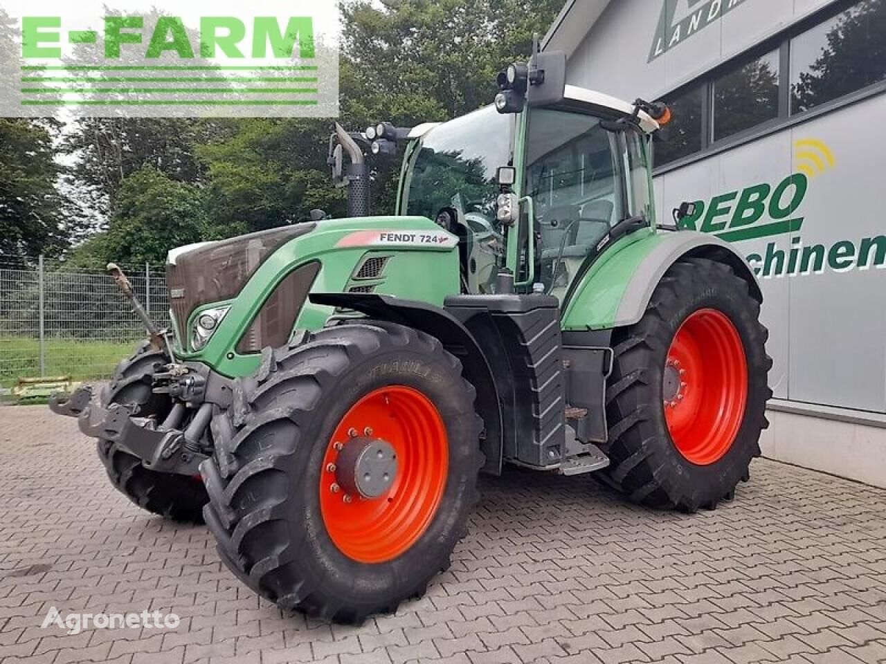 колесен трактор Fendt 724 profiplus