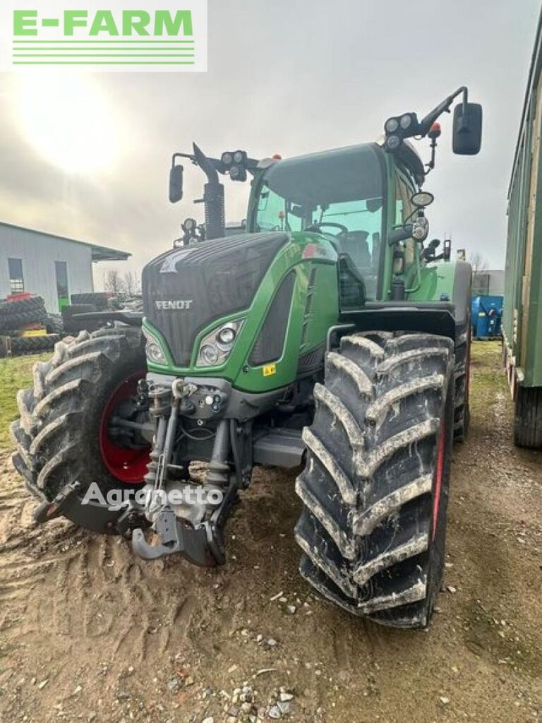 Fendt 724 s4 profi plus wheel tractor