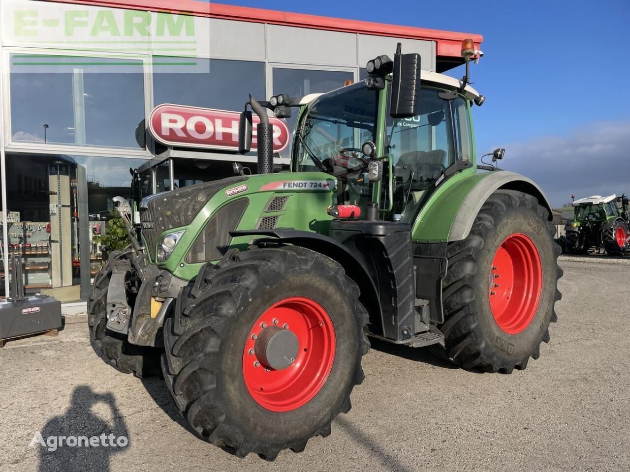 휠 트랙터 Fendt 724 vario