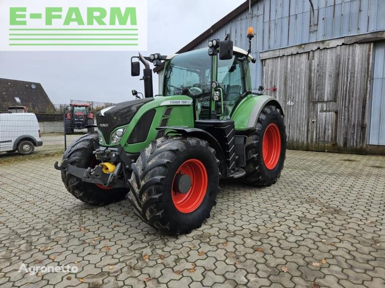 Máy kéo bánh lốp Fendt 724 vario mit frontzapfwelle - Agronetto