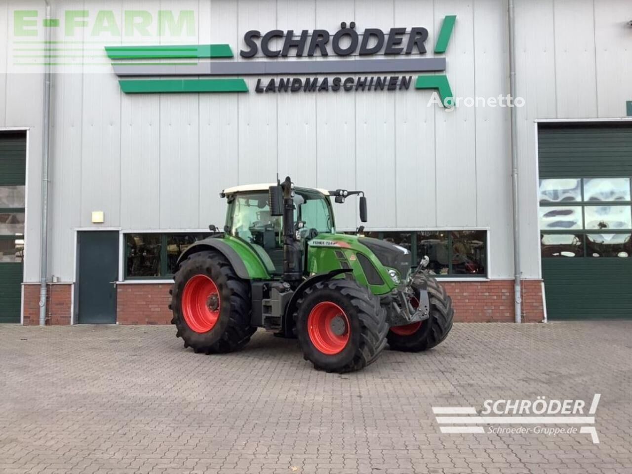 kolový traktor Fendt 724 vario s4 profi plus ProfiPlus