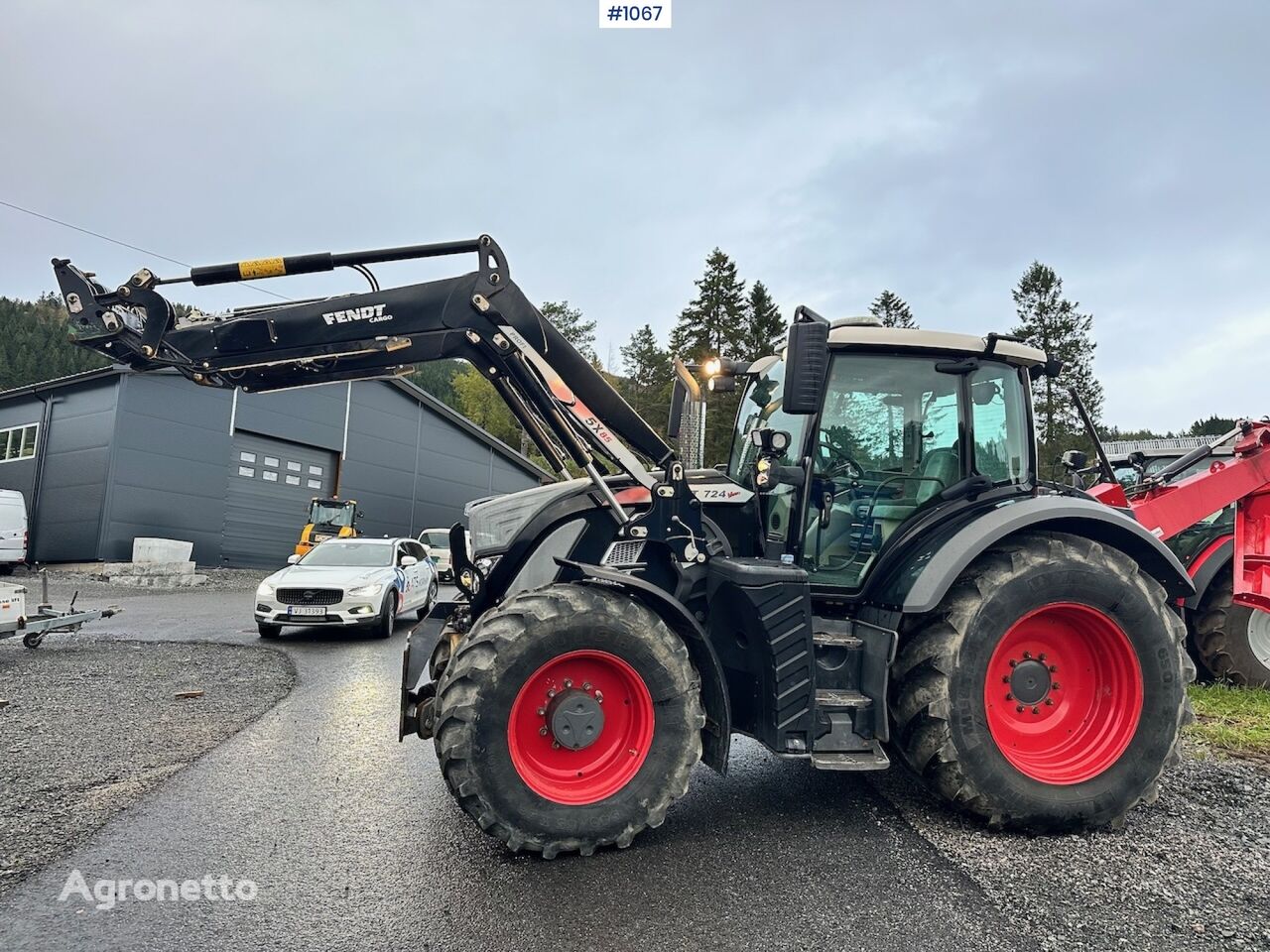 Fendt 724S4 tractor de ruedas