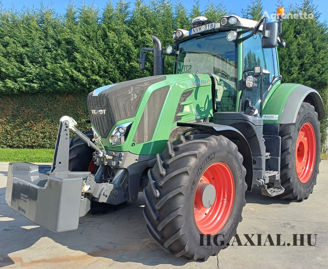 трактор колесный Fendt 824 S4 Vario Tractor