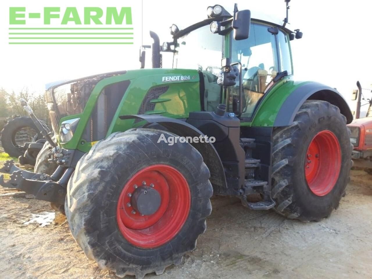 Fendt 824 profi + wheel tractor