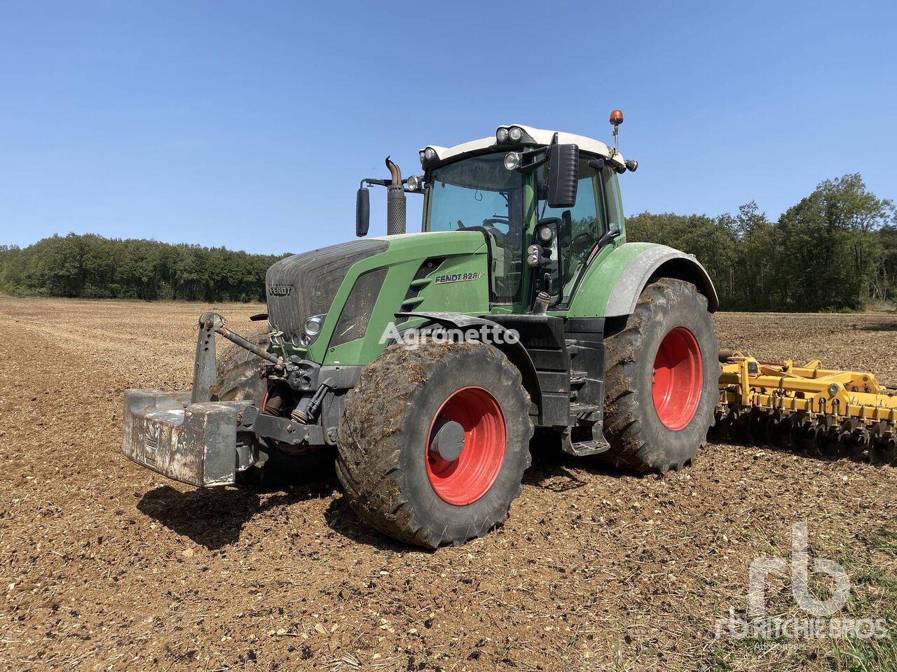 تراکتور چرخ دار Fendt 828 SCR PROFI P