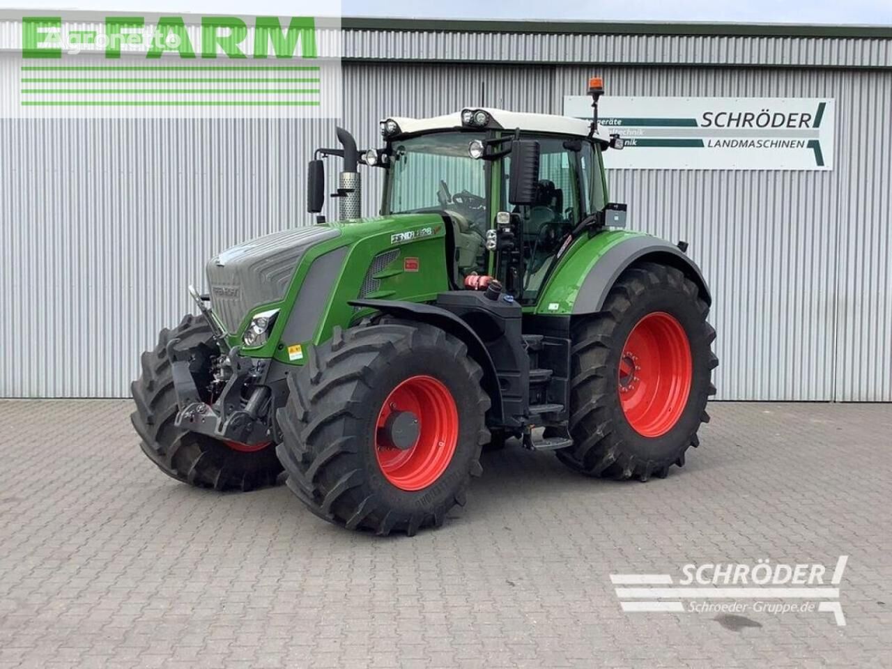 Fendt 828 s4 profi plus wheel tractor