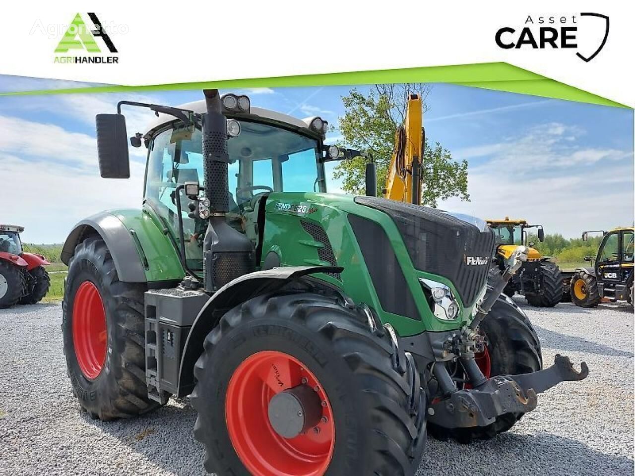 Fendt 828 s4 profi plus traktor točkaš