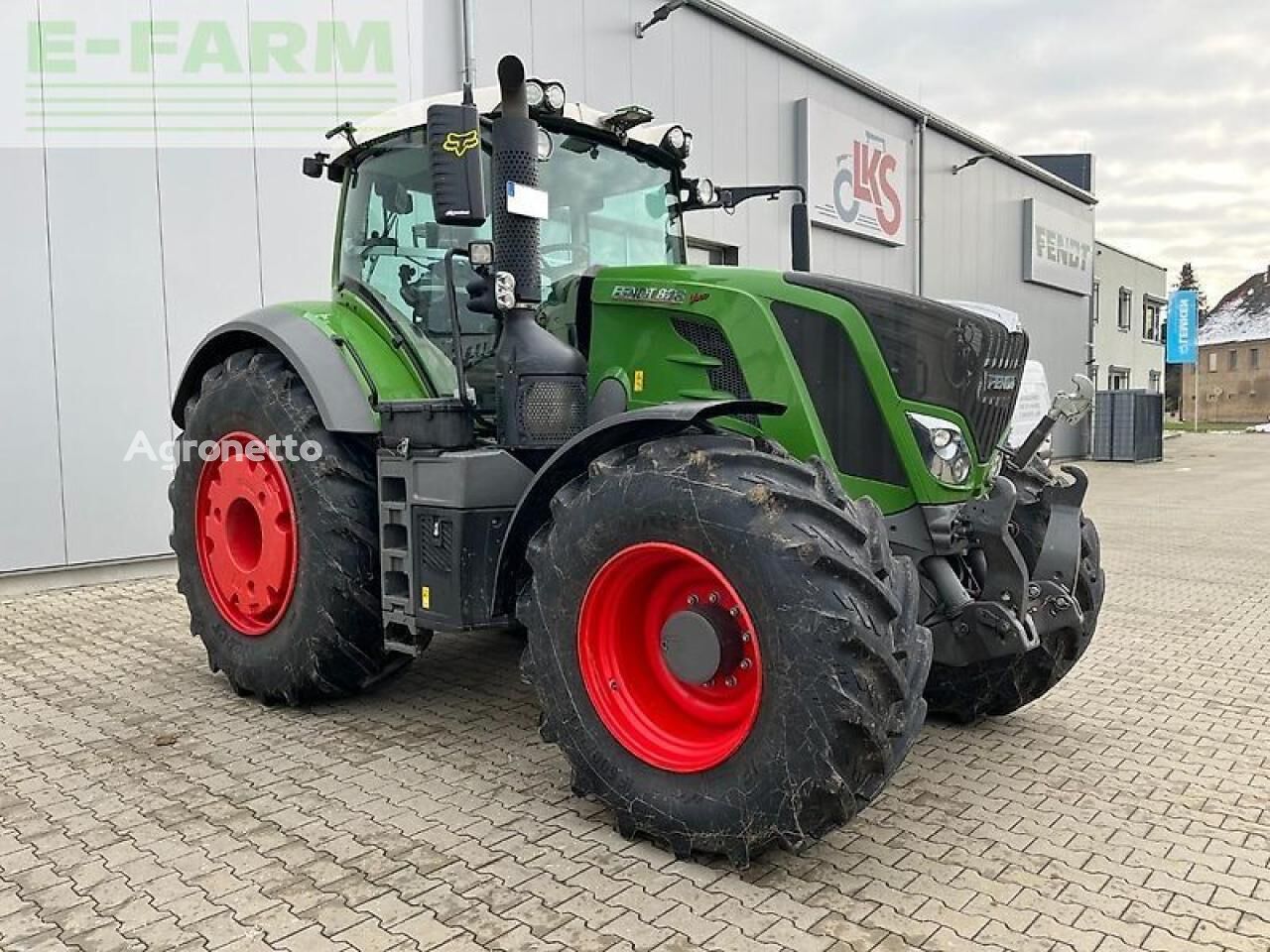 trator de rodas Fendt 828 s4 profiplus