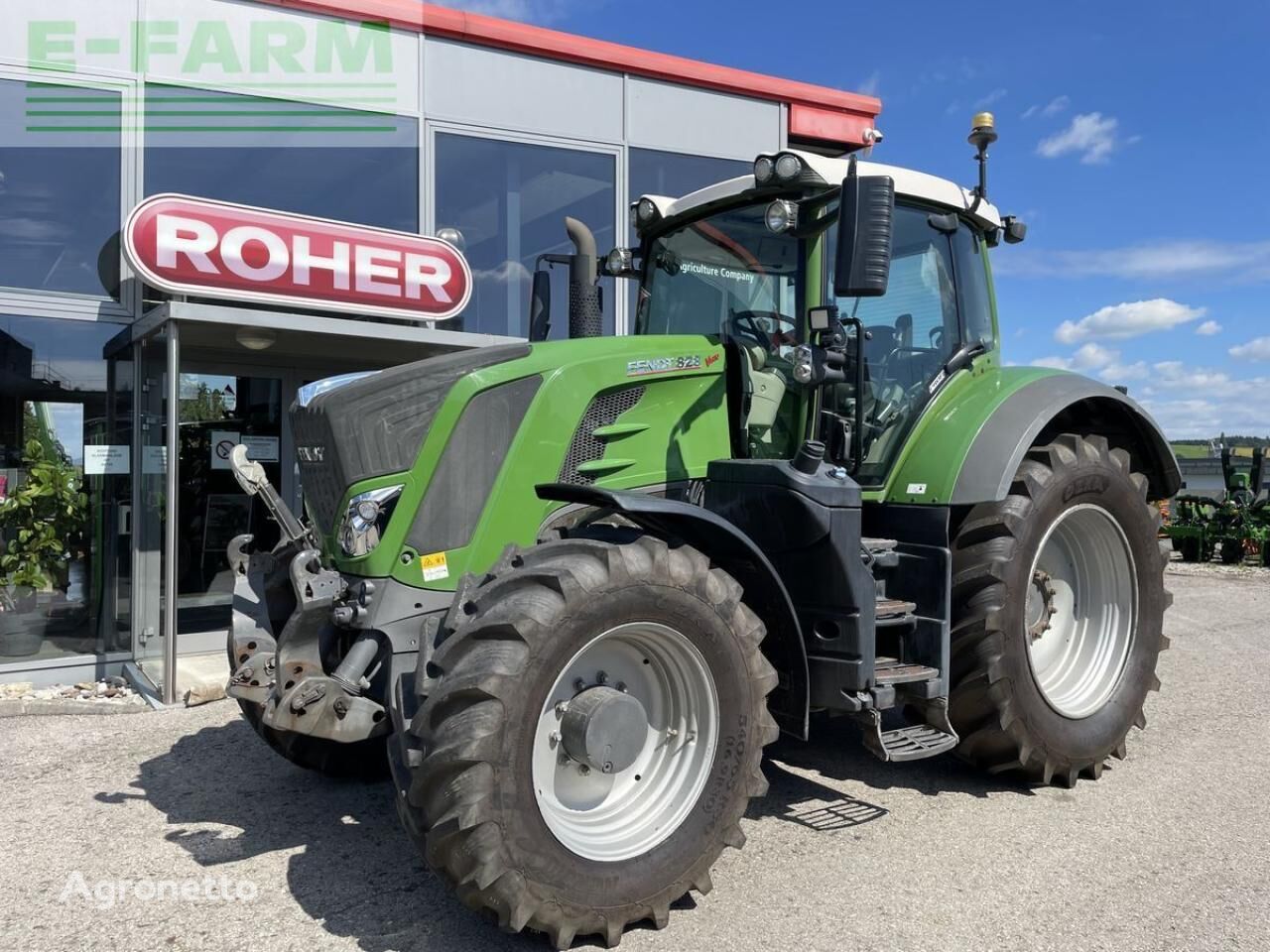 휠 트랙터 Fendt 828 vario 2014